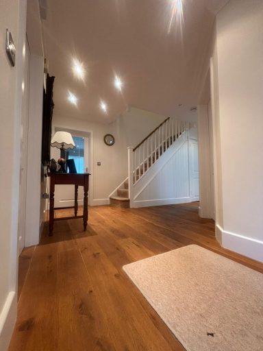 Freshly painted hallway by a female painter and decorator in Maidstone